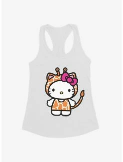 Flash Sale 🔥 Hello Kitty Jungle Paradise Giaraffe 👧 Girls Tank 🎉 -Hello Kitty Sales Shop 17386084 hi