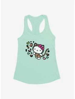 Promo 😀 Hello Kitty Jungle Paradise Animal Spots 👧 Girls Tank 👏 -Hello Kitty Sales Shop 17386168 hi
