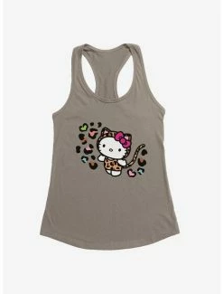 Promo 😀 Hello Kitty Jungle Paradise Animal Spots 👧 Girls Tank 👏 -Hello Kitty Sales Shop 17386175 hi