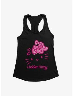 Best Pirce 🎉 Hello Kitty Jungle Paradise Pink Logo 👧 Girls Tank 🤩