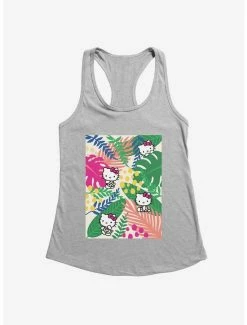 Best Sale 👍 Hello Kitty Jungle Paradise Poster 👧 Girls Tank 🤩 -Hello Kitty Sales Shop 17386238 hi