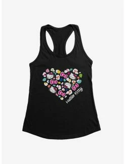 Best Sale ✨ Hello Kitty Jungle Paradise Spotted Heart 👧 Girls Tank 😍 -Hello Kitty Sales Shop 17386273 hi
