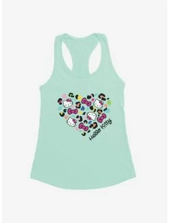 Best Sale ✨ Hello Kitty Jungle Paradise Spotted Heart 👧 Girls Tank 😍 -Hello Kitty Sales Shop 17386287 hi