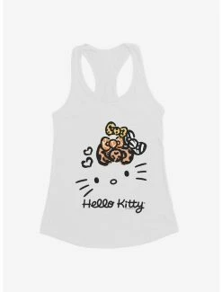 Promo ⭐ Hello Kitty Jungle Paradise Stencil Outline 👧 Girls Tank ✔️ -Hello Kitty Sales Shop 17386336 hi