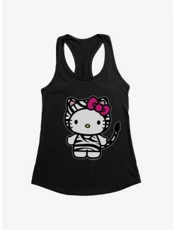 Best deal 🌟 Hello Kitty Jungle Paradise Zebra Print 👧 Girls Tank 💯 -Hello Kitty Sales Shop 17386399 hi