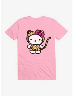Best Sale 🌟 Hello Kitty Jungle Paradise Cheetah Kitty T-Shirt 💯 -Hello Kitty Sales Shop 17389160 hi