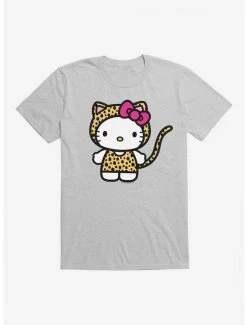 Best Sale 🌟 Hello Kitty Jungle Paradise Cheetah Kitty T-Shirt 💯 -Hello Kitty Sales Shop 17389169 hi