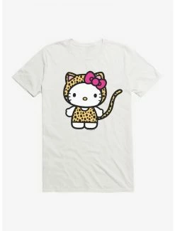 Best Sale 🌟 Hello Kitty Jungle Paradise Cheetah Kitty T-Shirt 💯 -Hello Kitty Sales Shop 17389214 hi