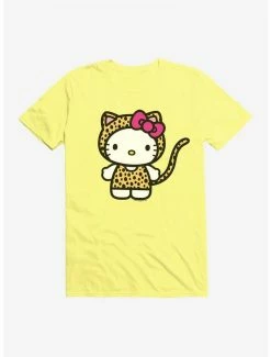 Best Sale 🌟 Hello Kitty Jungle Paradise Cheetah Kitty T-Shirt 💯 -Hello Kitty Sales Shop 17389223 hi