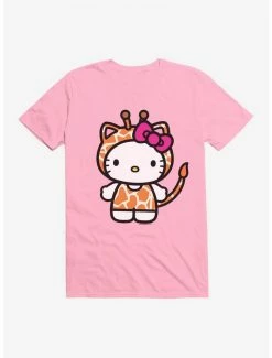 Discount ✔️ Hello Kitty Jungle Paradise Giaraffe T-Shirt 😍 -Hello Kitty Sales Shop 17389259 hi