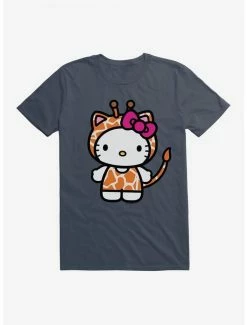 Discount ✔️ Hello Kitty Jungle Paradise Giaraffe T-Shirt 😍 -Hello Kitty Sales Shop 17389277 hi