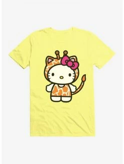 Discount ✔️ Hello Kitty Jungle Paradise Giaraffe T-Shirt 😍 -Hello Kitty Sales Shop 17389322 hi