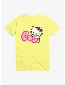Cheap 🔔 Hello Kitty Jungle Paradise Bow T-Shirt 🧨 -Hello Kitty Sales Shop 17389403 hi