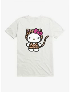 Outlet 🎉 Hello Kitty Jungle Paradise Leopard Costume T-Shirt 🤩 -Hello Kitty Sales Shop 17389493 hi