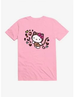 New 🔔 Hello Kitty Jungle Paradise Animal Spots T-Shirt 😀 -Hello Kitty Sales Shop 17389520 hi