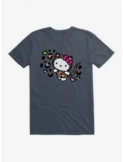 New 🔔 Hello Kitty Jungle Paradise Animal Spots T-Shirt 😀 -Hello Kitty Sales Shop 17389538 hi