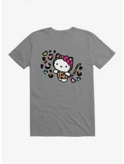 New 🔔 Hello Kitty Jungle Paradise Animal Spots T-Shirt 😀 -Hello Kitty Sales Shop 17389556 hi