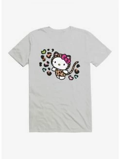 New 🔔 Hello Kitty Jungle Paradise Animal Spots T-Shirt 😀 -Hello Kitty Sales Shop 17389565 hi