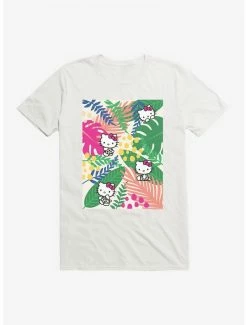 Wholesale ✨ Hello Kitty Jungle Paradise Poster T-Shirt ⌛ -Hello Kitty Sales Shop 17389772 hi 1