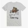 Outlet ⌛ Hello Kitty Jungle Paradise Stencil Outline T-Shirt 😀