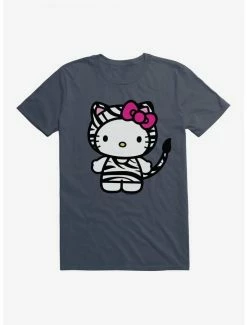 Cheap 😉 Hello Kitty Jungle Paradise Zebra Print T-Shirt 👏 -Hello Kitty Sales Shop 17390132 hi