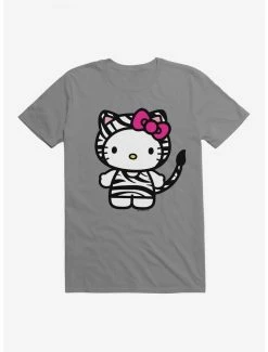 Cheap 😉 Hello Kitty Jungle Paradise Zebra Print T-Shirt 👏 -Hello Kitty Sales Shop 17390150 hi
