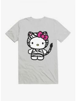 Cheap 😉 Hello Kitty Jungle Paradise Zebra Print T-Shirt 👏 -Hello Kitty Sales Shop 17390159 hi