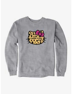 Discount 🛒 Hello Kitty Jungle Paradise Animal Logo Bow Sweatshirt 🔔 -Hello Kitty Sales Shop 17390211 hi