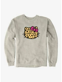 Discount 🛒 Hello Kitty Jungle Paradise Animal Logo Bow Sweatshirt 🔔 -Hello Kitty Sales Shop 17390223 hi