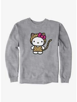 Cheapest ❤️ Hello Kitty Jungle Paradise Cheetah Spots Sweatshirt 💯 -Hello Kitty Sales Shop 17390241 hi