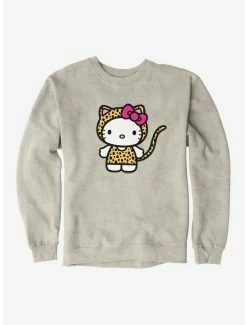 Cheapest ❤️ Hello Kitty Jungle Paradise Cheetah Spots Sweatshirt 💯