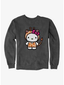 Flash Sale 🎉 Hello Kitty Jungle Paradise Giraffe One Piece Sweatshirt ⭐ -Hello Kitty Sales Shop 17390265 hi