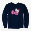 Brand new 🔔 Hello Kitty Jungle Paradise Hiding Bow Sweatshirt ❤️
