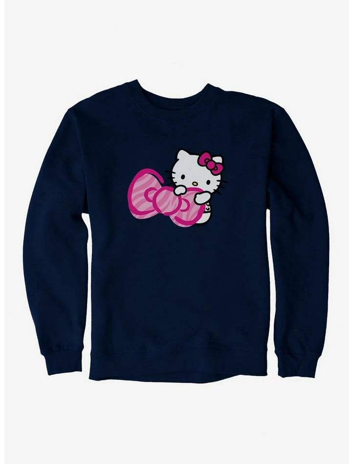 Brand new 🔔 Hello Kitty Jungle Paradise Hiding Bow Sweatshirt ❤️ 1 Brand new 🔔 Hello Kitty Jungle Paradise Hiding Bow Sweatshirt ❤️