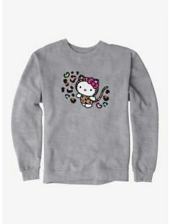 Cheapest 👍 Hello Kitty Jungle Paradise Pink Bow Sweatshirt ✔️ -Hello Kitty Sales Shop 17390366 hi