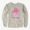Discount ⭐ Hello Kitty Jungle Paradise Pink Logo Sweatshirt 🔥