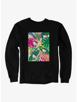 Best reviews of 💯 Hello Kitty Jungle Paradise Poster Sweatshirt ⌛