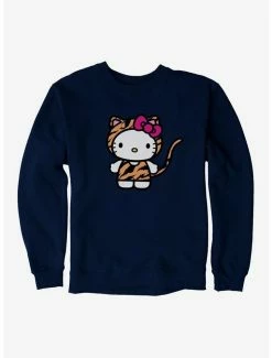 Cheap 🔥 Hello Kitty Jungle Paradise Tiger Stripes Sweatshirt ⭐