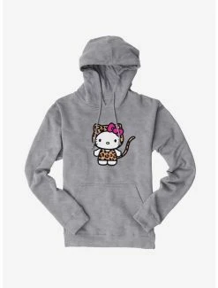 Brand new 🔥 Hello Kitty Jungle Paradise Leopard Costume Hoodie 👍 -Hello Kitty Sales Shop 17390751 hi
