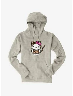 Brand new 🔥 Hello Kitty Jungle Paradise Leopard Costume Hoodie 👍 -Hello Kitty Sales Shop 17390758 hi