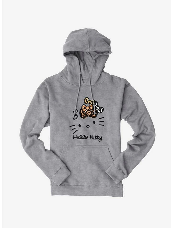 Promo ✨ Hello Kitty Jungle Paradise Stencil Outline Hoodie 🔥 2 Promo ✨ Hello Kitty Jungle Paradise Stencil Outline Hoodie 🔥 - Image 2