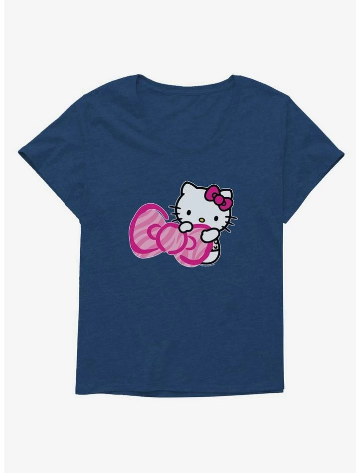 Best deal ๐ Hello Kitty Jungle Paradise Bow ๐ง Girls T-Shirt Plus Size ๐ 2 Best deal ๐ Hello Kitty Jungle Paradise Bow ๐ง Girls T-Shirt Plus Size ๐ - Image 2