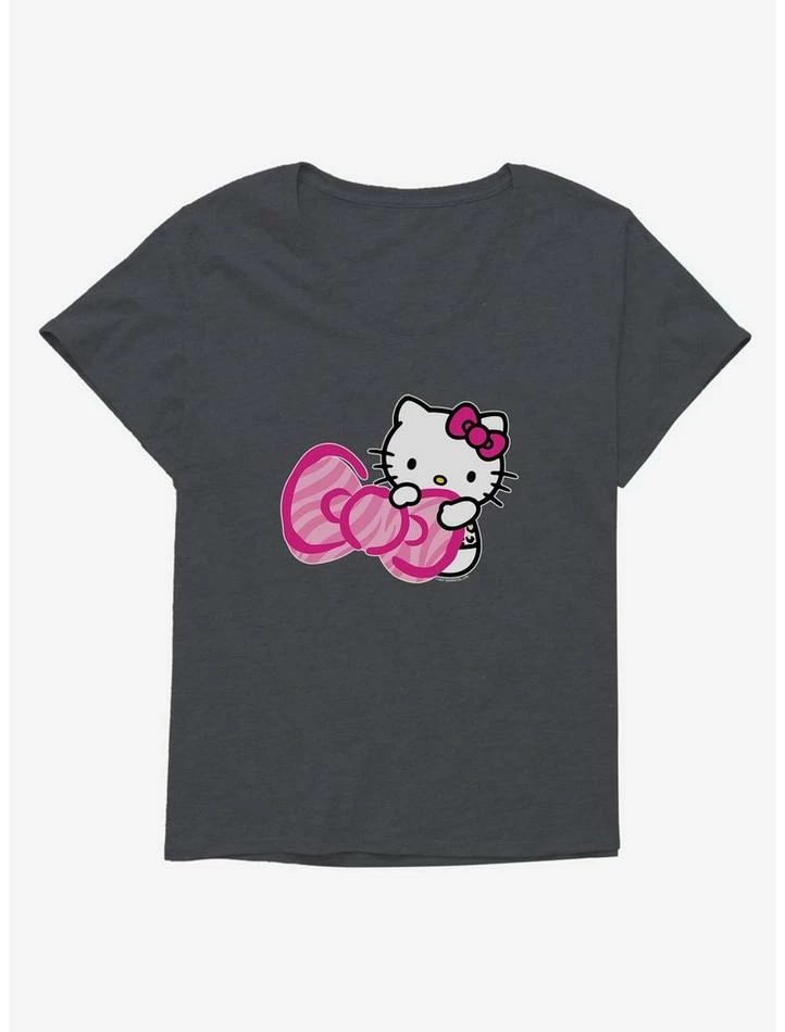 Best deal ๐ Hello Kitty Jungle Paradise Bow ๐ง Girls T-Shirt Plus Size ๐ 4 Best deal ๐ Hello Kitty Jungle Paradise Bow ๐ง Girls T-Shirt Plus Size ๐ - Image 4