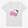 Best deal 👏 Hello Kitty Jungle Paradise Bow 👧 Girls T-Shirt Plus Size 👍