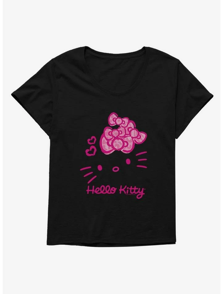 Hot Sale โจ Hello Kitty Jungle Paradise Pink Logo ๐ง Girls T-Shirt Plus Size ๐ 3 Hot Sale โจ Hello Kitty Jungle Paradise Pink Logo ๐ง Girls T-Shirt Plus Size ๐ - Image 3