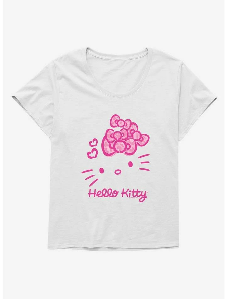Hot Sale โจ Hello Kitty Jungle Paradise Pink Logo ๐ง Girls T-Shirt Plus Size ๐ 5 Hot Sale โจ Hello Kitty Jungle Paradise Pink Logo ๐ง Girls T-Shirt Plus Size ๐ - Image 5