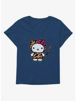 Buy 🌟 Hello Kitty Jungle Paradise Tiger Costume 👧 Girls T-Shirt Plus Size 👏