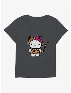 Buy 🌟 Hello Kitty Jungle Paradise Tiger Costume 👧 Girls T-Shirt Plus Size 👏 -Hello Kitty Sales Shop 17392582 hi