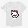 Promo 😍 Hello Kitty Jungle Paradise Zebra Print 👧 Girls T-Shirt Plus Size 🌟