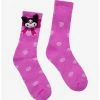 Best reviews of 🔔 Kuromi 3D Plush Crew 🧦 Socks 🎉
